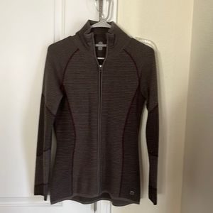 Smartwool zip up shirt/top layer/light jacket
